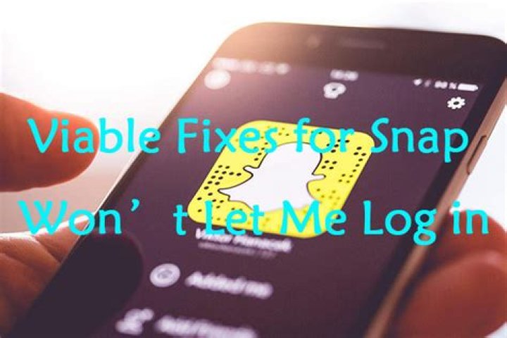 What do I do if my Snapchat won’t let me log in?