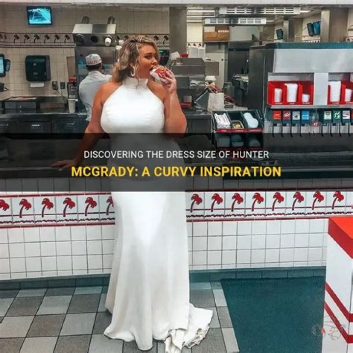 What dress size is Hunter McGrady?