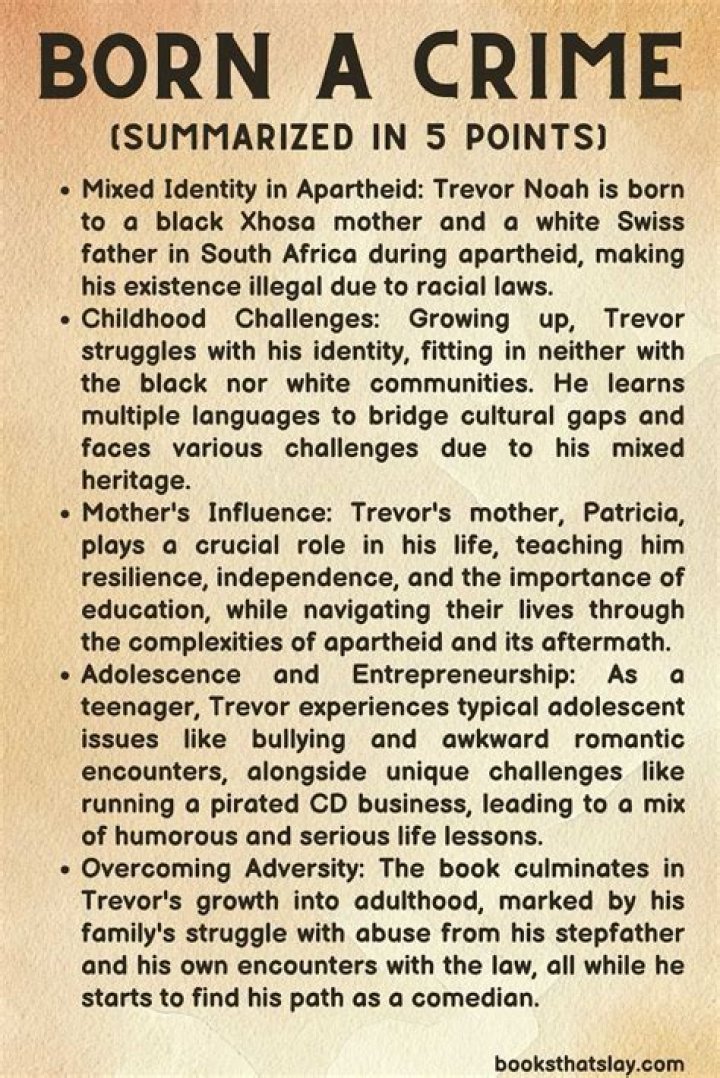 What happened to Abel in Born a crime?