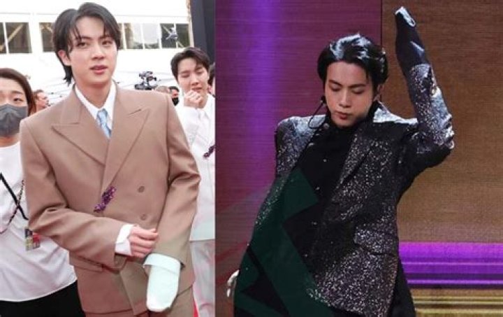 
What Happened To Jin’s Hand? Jin From BTS On Grammys 2022 Surgery Update 