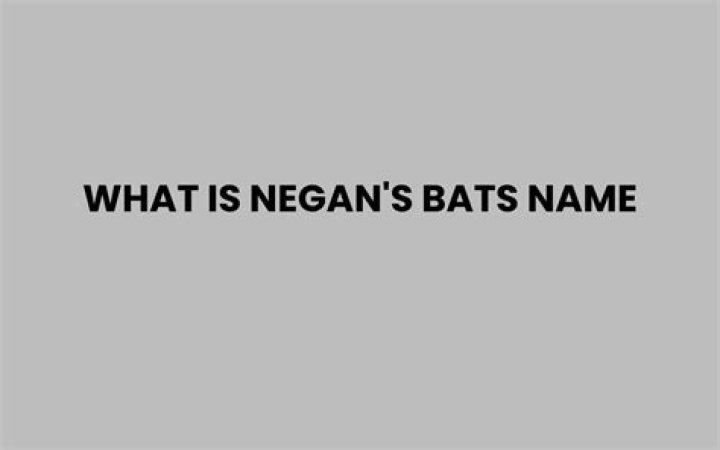 What is the name of Negan’s bat? – Celebrity.fm – #1 Official Stars, Business & People Network, Wiki, Success story, Biography & Quotes