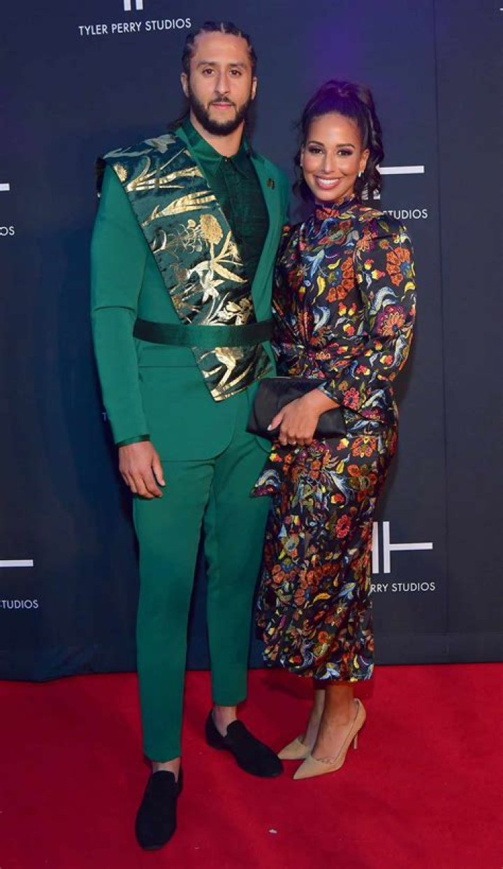 What race is Colin Kaepernick wife?