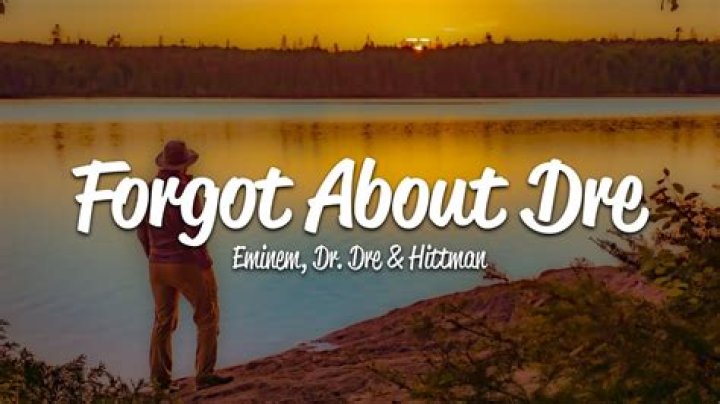 What song did Dr Dre sample for Forgot About Dre?