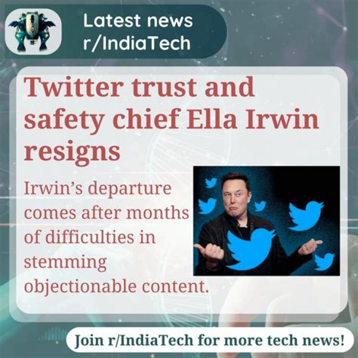 
Who is Ella Irwin? Twitter’s head of trust and safety says she has resigned 
