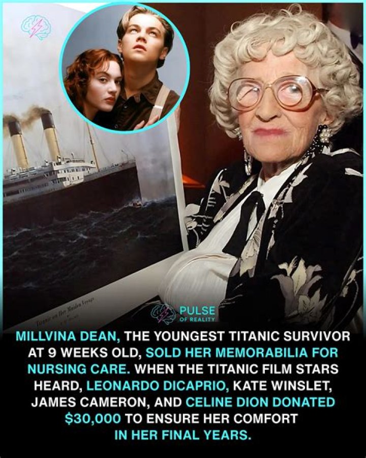 Who was Millvina Dean, youngest survivor of Titanic and lived to 97